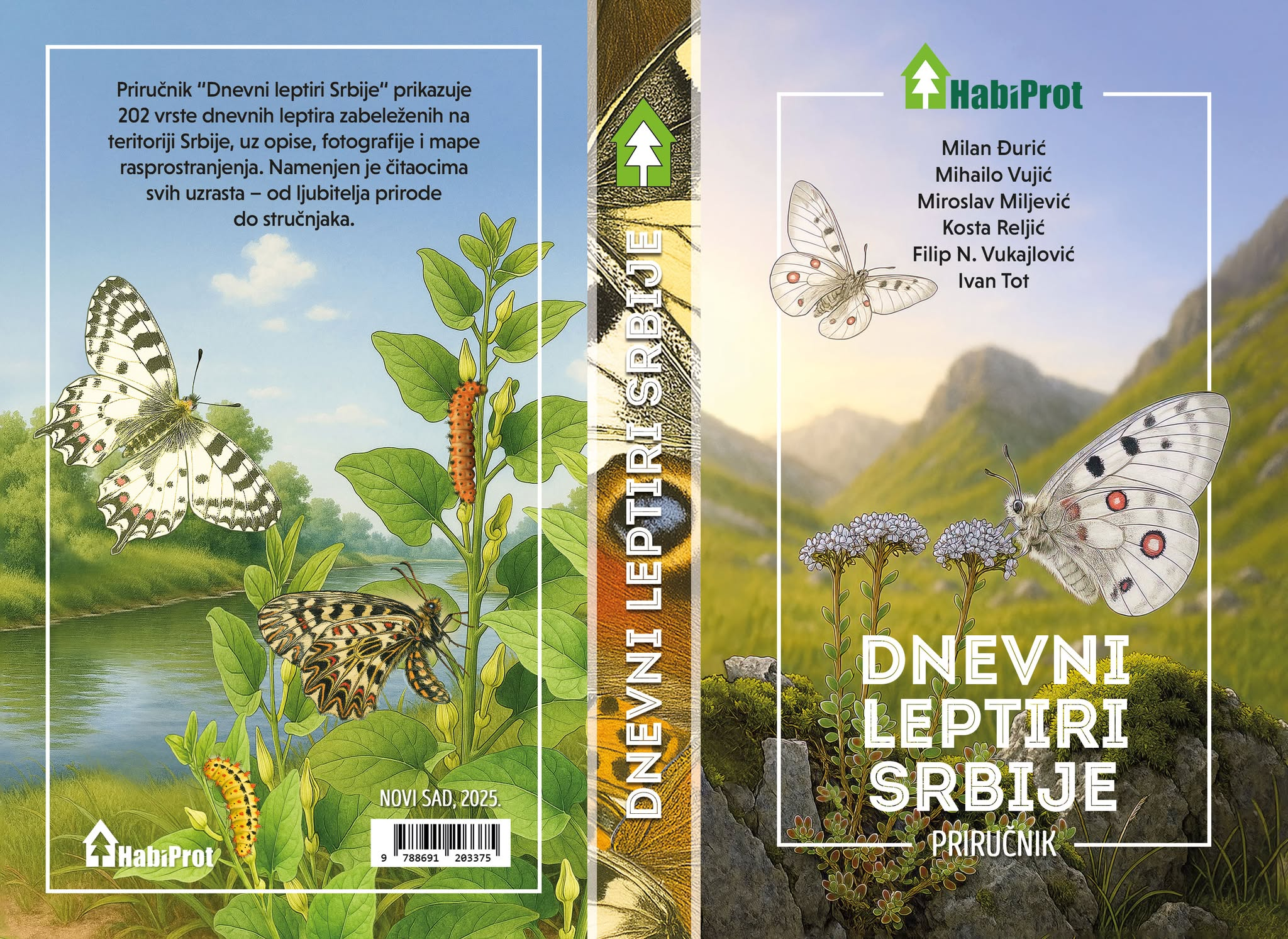 Dnevni leptiri Srbije – priručnik